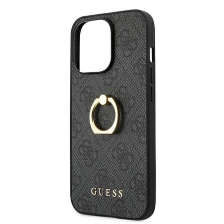 Guess 4G Ring Case - Etui iPhone 13 Pro Max (szary)