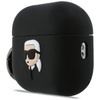 Karl Lagerfeld Silicone Karl Head 3D - Etui AirPods Pro 3 (czarny)
