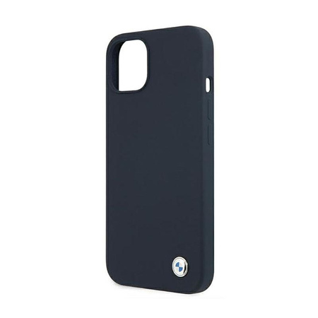 BMW Silicone Signature Logo - Etui iPhone 13 (granatowy)