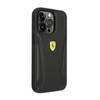 Ferrari Leather Stamp Sides – Etui iPhone 14 Pro Max (Czarny)