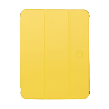 Tucano Satin Case – Etui do iPad 10.9" (2022) w/Magnet & Stand up z uchwytem Apple Pencil (żółty)