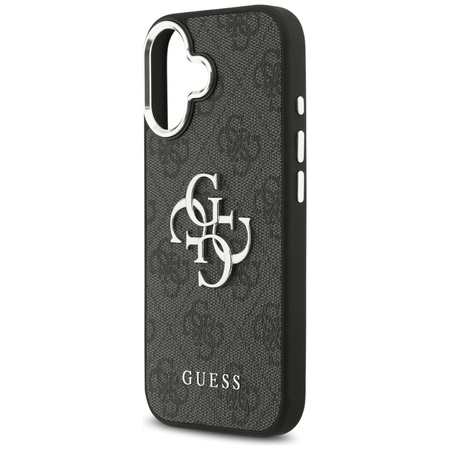 Guess 4G Big 4G Classic Logo - Etui iPhone 17 (czarny / srebrny)