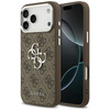 Guess 4G Big 4G Classic Logo - Etui iPhone 17 Pro Max (brązowy / srebrny)