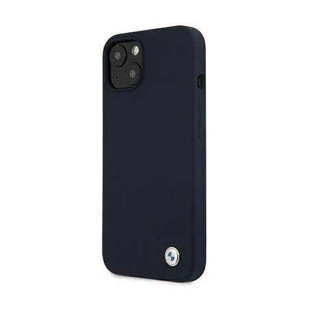 BMW Silicone Signature Logo - Etui iPhone 13 (granatowy)
