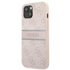 Guess 4G Printed Stripe - Etui iPhone 13 (różowy)