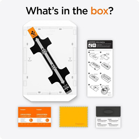 Spigen GLAS.TR EZ FIT - Szkło hartowane do iPad Air 13" M3 (2025) / M2 (2024) (Przezroczysty)