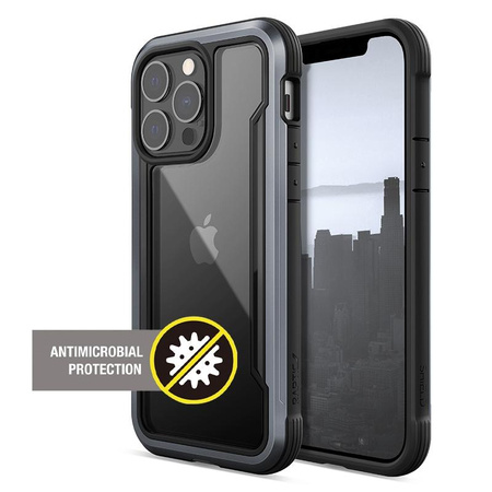 X-Doria Raptic Shield Pro - Etui iPhone 13 Pro (Anti-bacterial) (Black)
