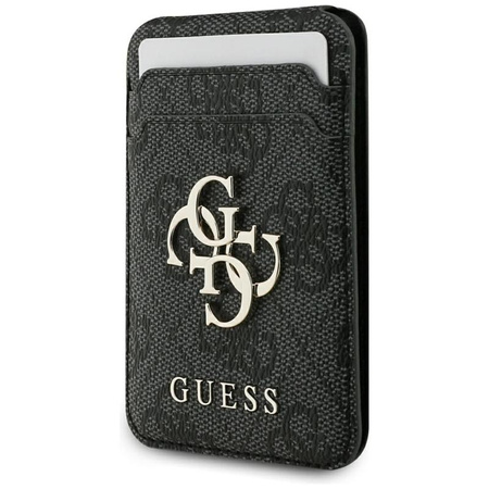 Guess Bundle Pack MagSafe 4G - Zestaw etui + portfel MagSafe do iPhone 17 Pro (czarny)