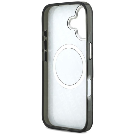 Karl Lagerfeld IML Choupette Head Logo MagSafe - Etui iPhone 17 (czarny)