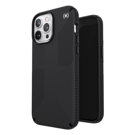 Speck Presidio2 Grip - Antypoślizgowe etui iPhone 13 Pro Max / iPhone 12 Pro Max (Black)