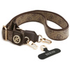 Guess Universal Crossbody Strap 4G Tether Patch Strass Metal Logo - Uniwersalny pasek / smycz do telefonu (brązowy)