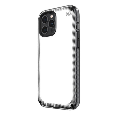 Speck Presidio2 Armor Cloud - Etui iPhone 12 Pro Max z powłoką MICROBAN (Clear/Black)