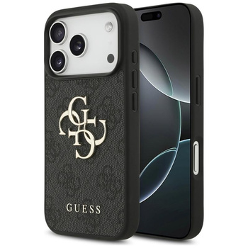 Guess 4G Big Logo - Etui iPhone 17 Pro (czarny)