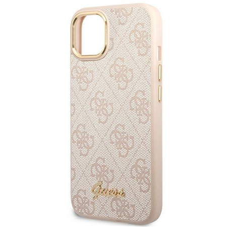 Guess 4G Metal Camera Outline Case – Etui iPhone 14 (Różowy)