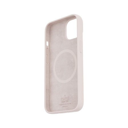 PURO ICON MAG - Etui iPhone 14 / 13 MagSafe (Dusty Pink)