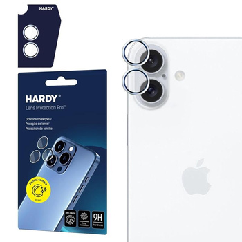 3mk HARDY Lens Protection Pro - Szkło na obiektyw aparatu iPhone 17 (Silver)