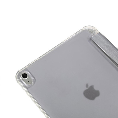 Tucano Satin Case – Etui do iPad 11" (2025) / iPad 10.9" (2022) w/Magnet & Stand up z uchwytem Apple Pencil (srebrny)