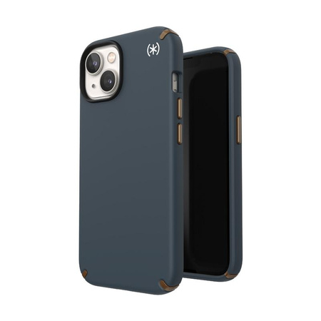 Speck Presidio2 Pro - Antybakteryjne etui iPhone 14 / iPhone 13 (Charcoal / Cool Bronze / Slate)