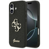 Guess Fixed Glitter Big 4G - Etui iPhone 17 (czarny)