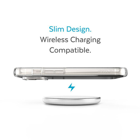 Speck Presidio Perfect-Clear - Etui iPhone 14 / iPhone 13 z powłoką MICROBAN (Clear)