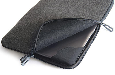 Tucano Melange Second Skin - Pokrowiec MacBook Pro 15" / Ultrabook 13" / Notebook 14" (czarny)
