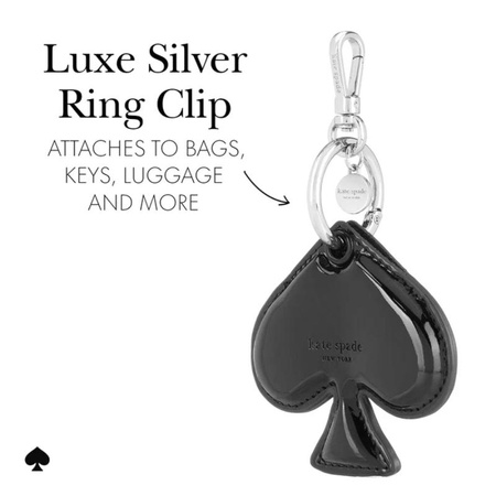 Kate Spade New York Charm Keychain - Etui ochronne brelok do Apple AirTag 1 / 2 (Spade)