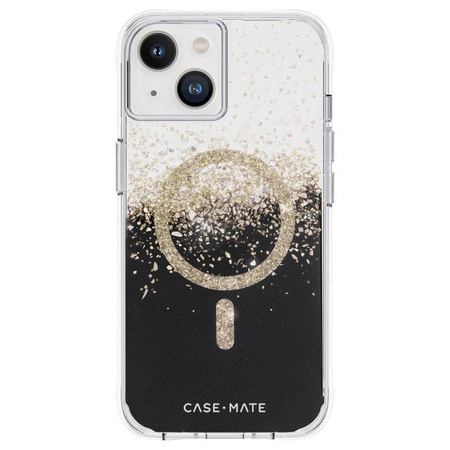 Case-Mate Karat MagSafe - Etui iPhone 14 zdobione onyksem (Onyx)