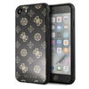 Guess Double Layer Glitter Case Peony G - Etui iPhone SE 2020 / 8 / 7 (Black)