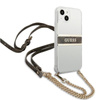 Guess 4G Gold Stripe Crossbody - Etui iPhone 13