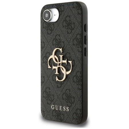 Guess 4G Big Logo - Etui do iPhone 16e (czarny)