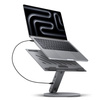 Spigen LD204H Laptop Stand Hub - Podstawka / stojak pod laptopa z Hubem 6 w 1 (Space Grey)