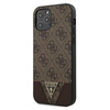 Guess 4G Triangle Collection - Etui iPhone 12 / iPhone 12 Pro (brązowy)