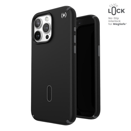 Speck Presidio2 Pro ClickLock & MagSafe - Etui iPhone 15 Pro Max (Black/Slate Grey/White)