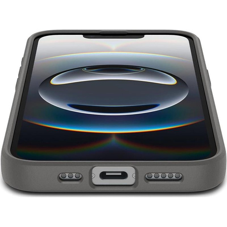 Spigen Liquid Air - Etui do iPhone 16e (Marble Gray)