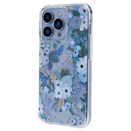 Rifle Paper Clear - Etui iPhone 13 Pro (Garden Party Blue)