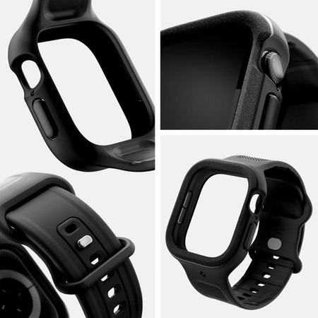 Spigen Vault Pro - Pasek z obudową do Apple Watch 10 46 mm (Matte Black)