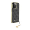 Guess 4G Charms Collection - Etui iPhone 15 Pro (szary)