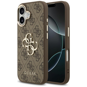 Guess 4G Big 4G Classic Logo - Etui iPhone 17 (brązowy / złoty)