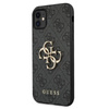 Guess 4G Big Metal Logo - Etui iPhone 11 (szary)
