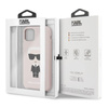 Karl Lagerfeld Fullbody Silicone Iconic - Etui iPhone 11 (Pink)