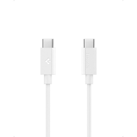 Spigen EB6010CC Essential - Kabel USB-C do USB-C PD 60W 1m (Biały)