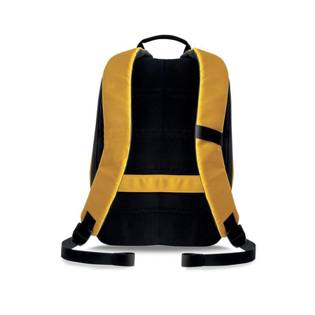 PURO Byday - Plecak z zewnętrzym portem USB MacBook Pro 15" / Notebook 15.6" (żółty)