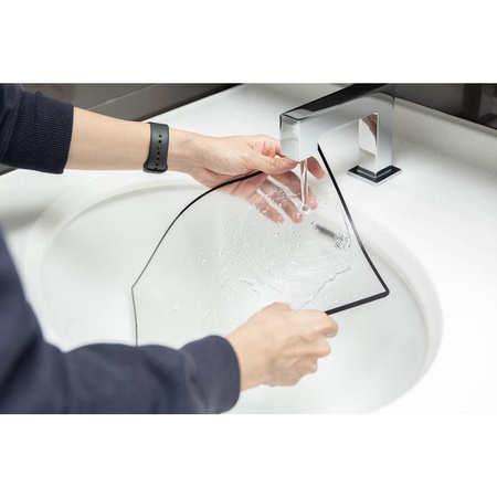 Moshi iVisor AG - Matowa folia ochronna na ekran MacBook Pro 16 (Black/Clear Matte)