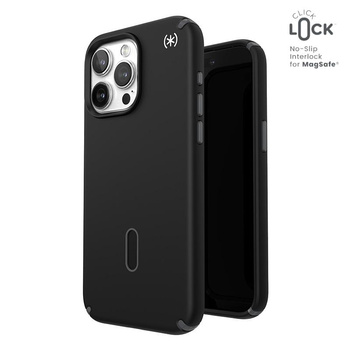 Speck Presidio2 Pro ClickLock & MagSafe - Etui iPhone 15 Pro Max (Black / Slate Grey / White)