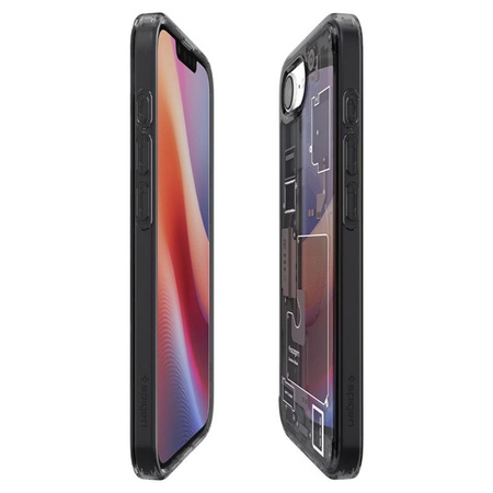 Spigen Ultra Hybrid Mag MagSafe - Etui do iPhone 16e (Zero One Black)