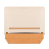 Moshi Muse 14" 3-in-1 Slim - Pokrowiec MacBook Pro 14" (M4/M3/M2/M1/2024-2021) (Seashell White)
