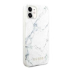 Guess Marble - Etui iPhone 11 (biały)