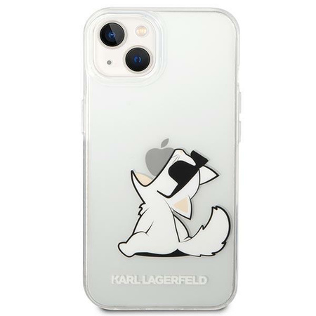 Karl Lagerfeld Choupette Fun Sunglasses - Etui iPhone 14  (przezroczysty)