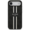 Guess 4G Printed Stripes MagSafe - Etui iPhone Air (czarny)