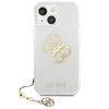 Guess 4G Big Logo Charm Gold- Etui iPhone 13 mini (złoty charms)